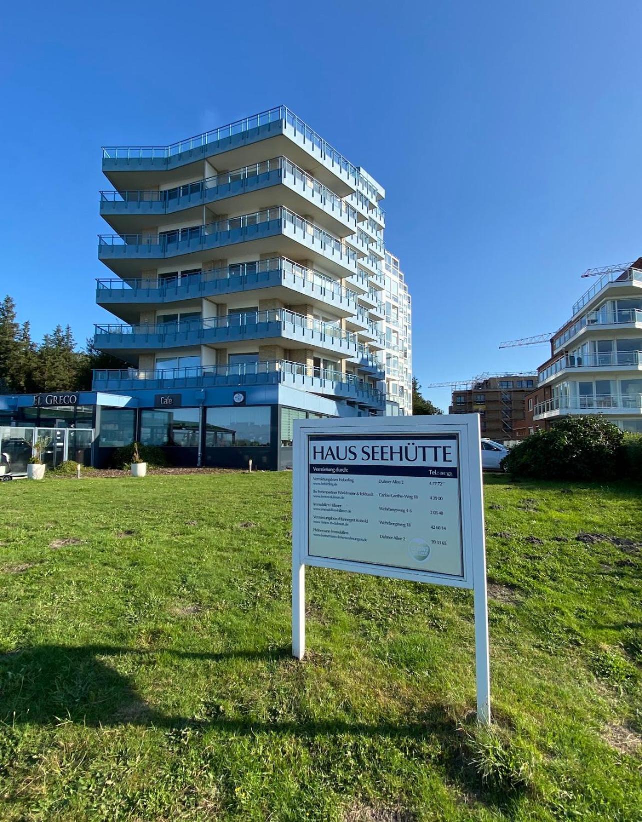 Traumhafte Ferienwohnung - Direkter Meerblick - 50M Zum Strand In Cuxhaven Duhnen In 1A Lage Im Haus Seehuette Eksteriør bilde
