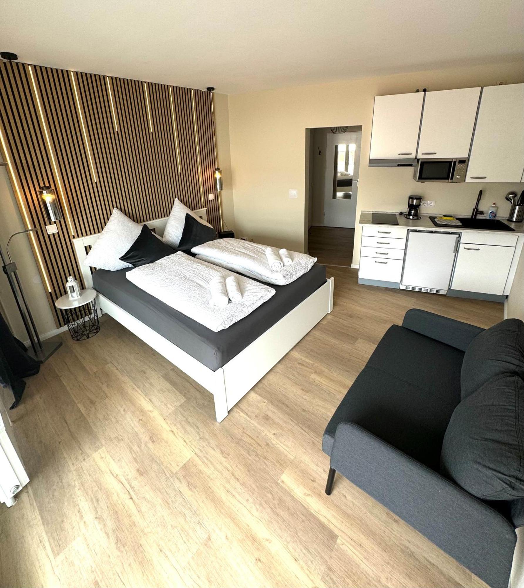 Traumhafte Ferienwohnung - Direkter Meerblick - 50M Zum Strand In Cuxhaven Duhnen In 1A Lage Im Haus Seehuette Eksteriør bilde